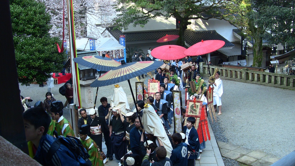 美保神社大祭　青柴垣神事